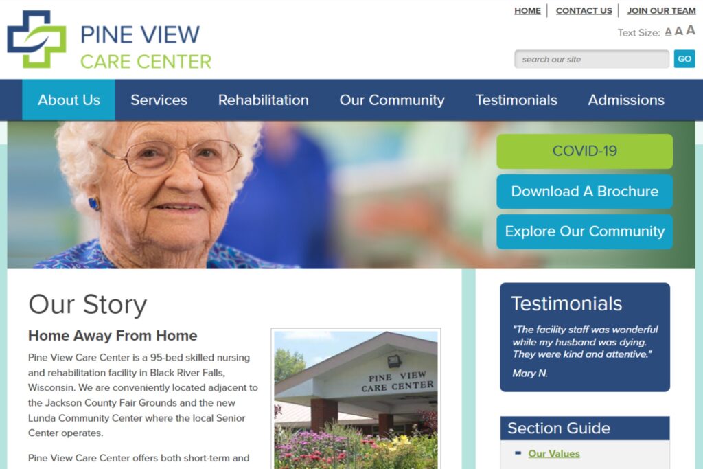 pine view nursing home